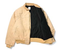 画像5: 03' Used Carhartt Quilted Flannel Lined Santa Fe Jacket Wheat (5)