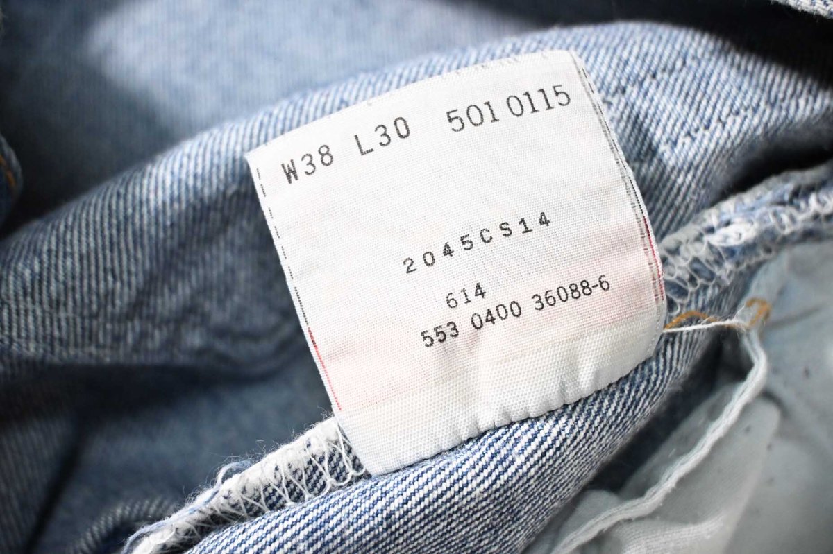 画像7: 00' Used Levi's 501 Denim Pants Cut off made in USA リーバイス (7)