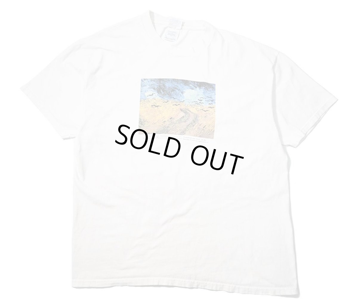 画像1: 90s Used Vincent Van Gogh Print Tee (1)