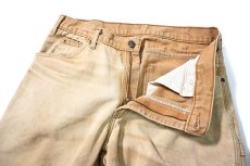 画像6: Used Dickies Duck Carpenter Pants Brown (6)