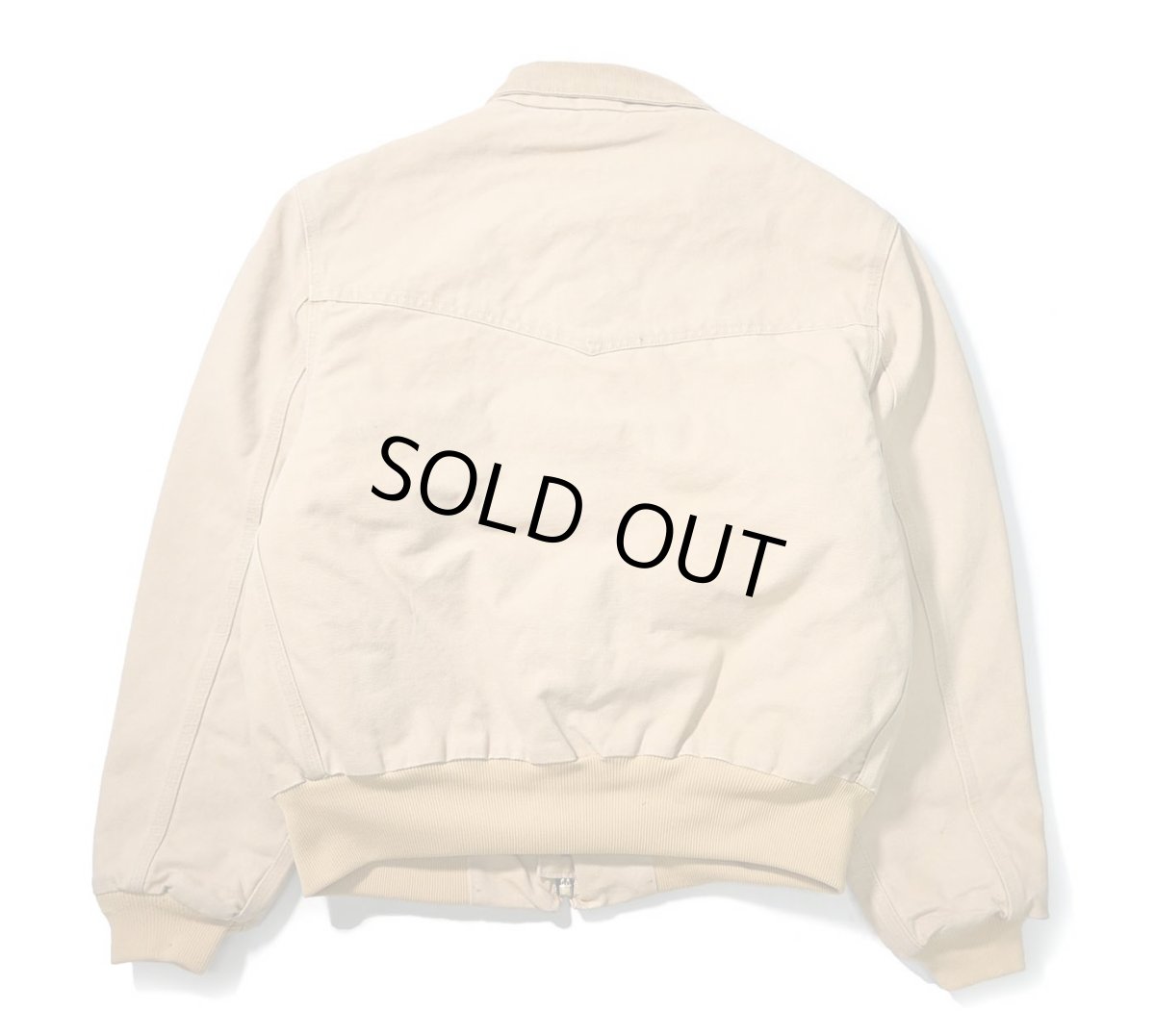 画像2: 03' Used Carhartt Quilted Flannel Lined Santa Fe Jacket Wheat (2)
