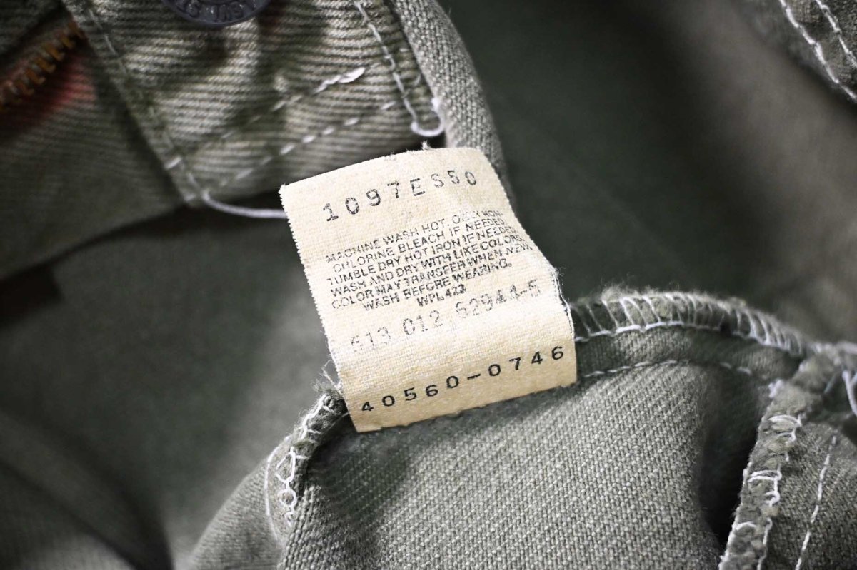 画像8: 92' Used Levi's Silver Tab Loose Denim Pants made in USA リーバイス (8)
