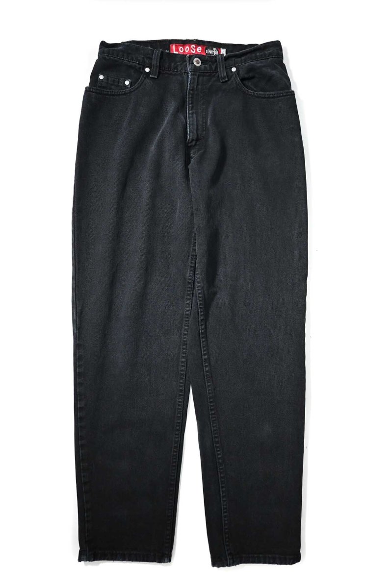 画像1: 95' Used Levi's Silver Tab Loose Denim Pants made in USA リーバイス (1)