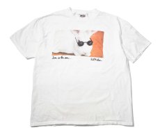 画像1: 90s Used Will Bullas Print Tee (1)