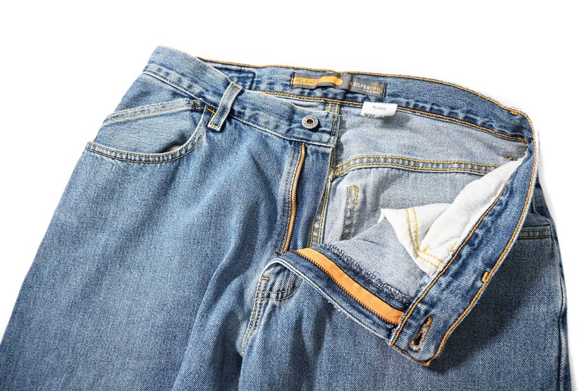 画像5: 04' Used Levi's Silver Tab Relaxed Denim Pants リーバイス (5)