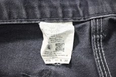画像6: 00s Used Carhartt Duck Carpenter Pants Petrol Blue made in USA カーハート (6)