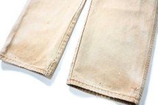 画像3: Used Dickies Duck Carpenter Pants Brown (3)