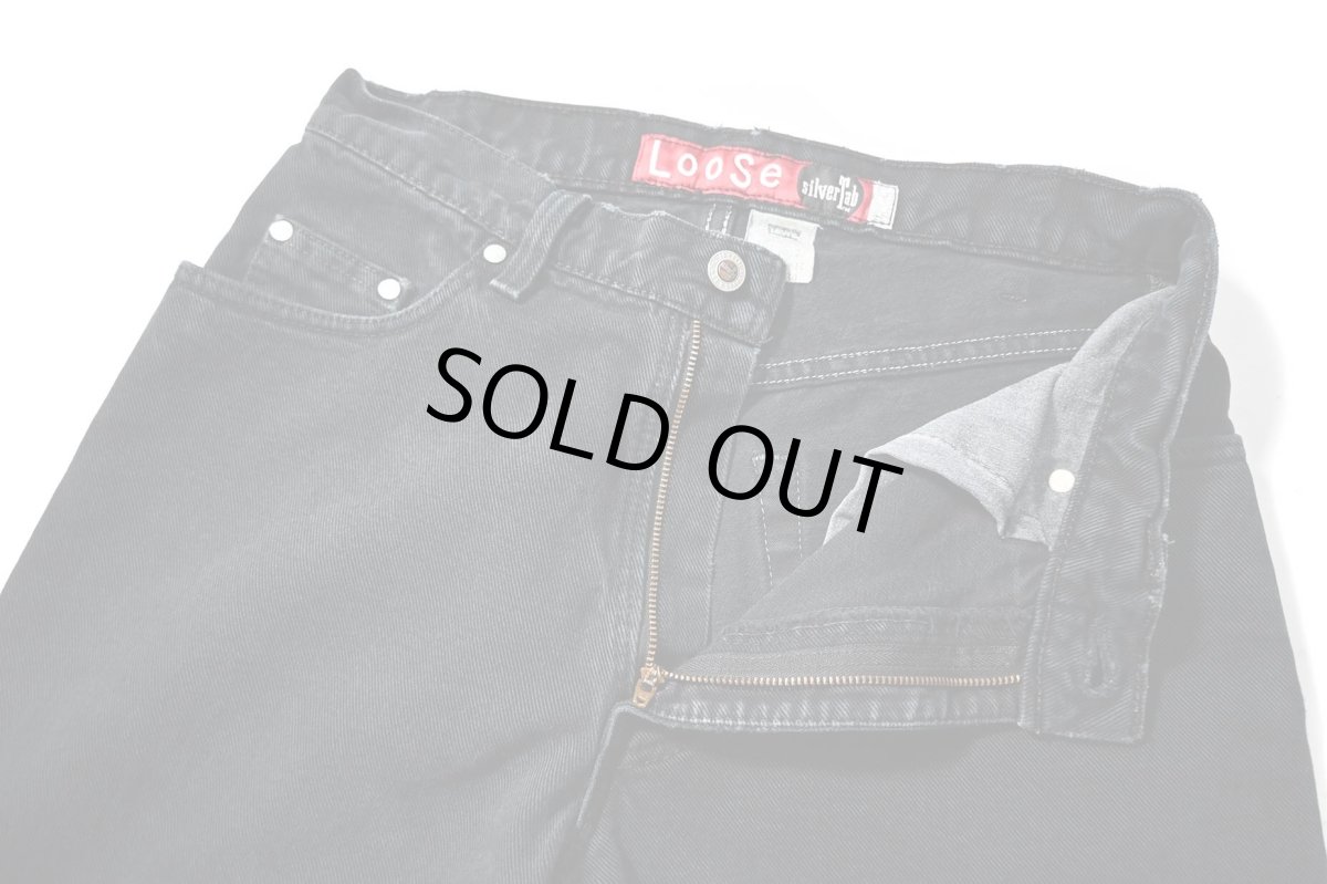 画像5: 95' Used Levi's Silver Tab Loose Denim Pants made in USA リーバイス (5)