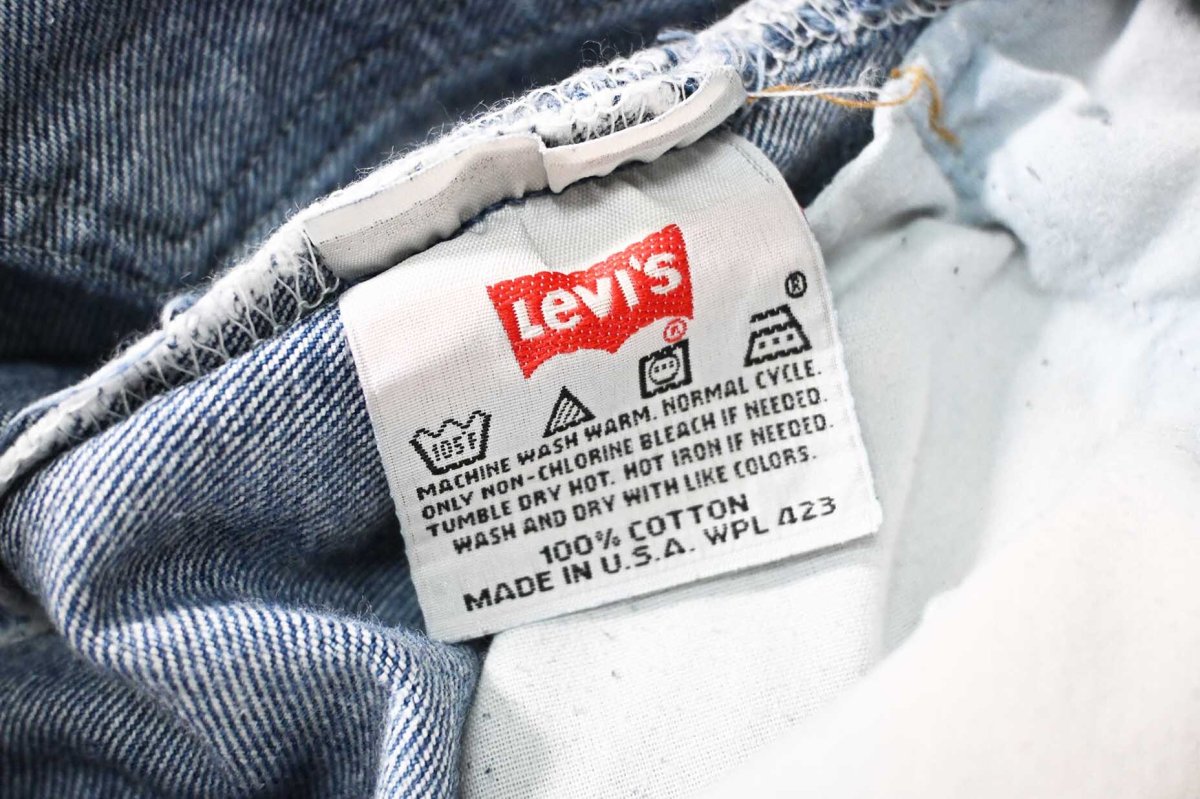 画像6: 00' Used Levi's 501 Denim Pants Cut off made in USA リーバイス (6)