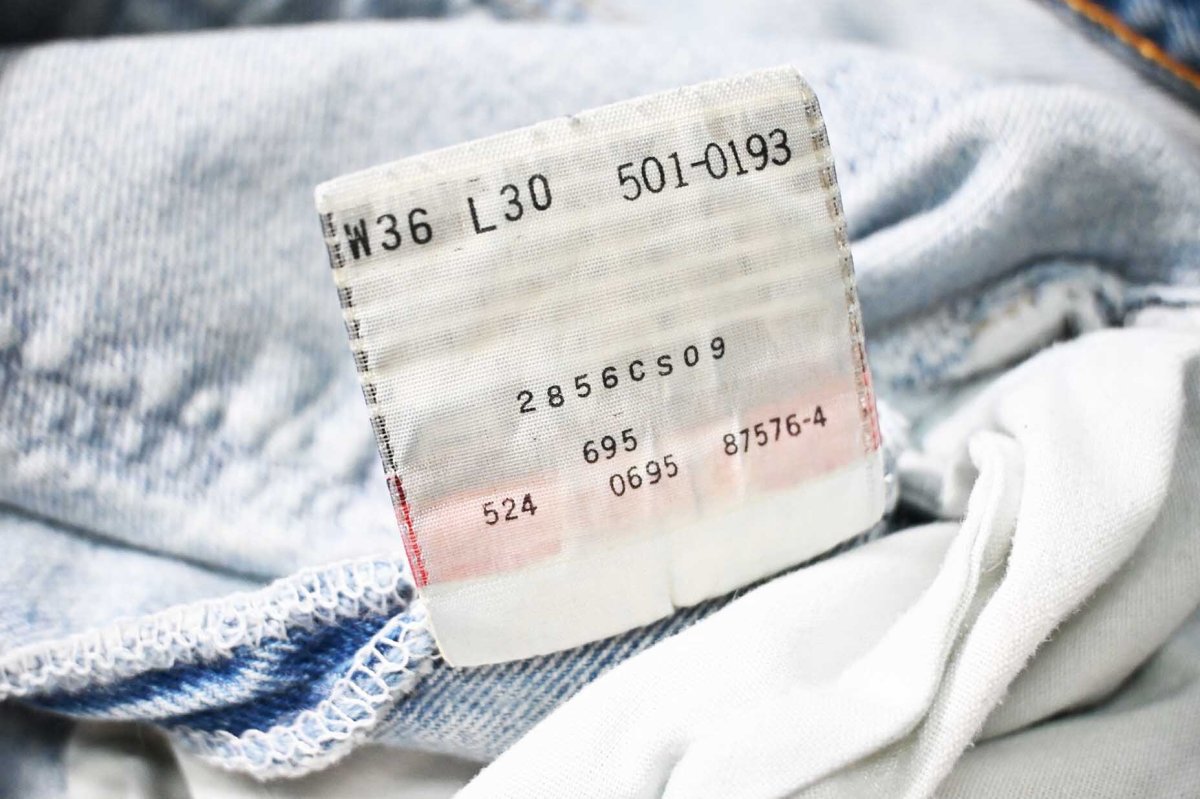 画像8: 95' Used Levi's 501 Denim Pants made in USA リーバイス (8)