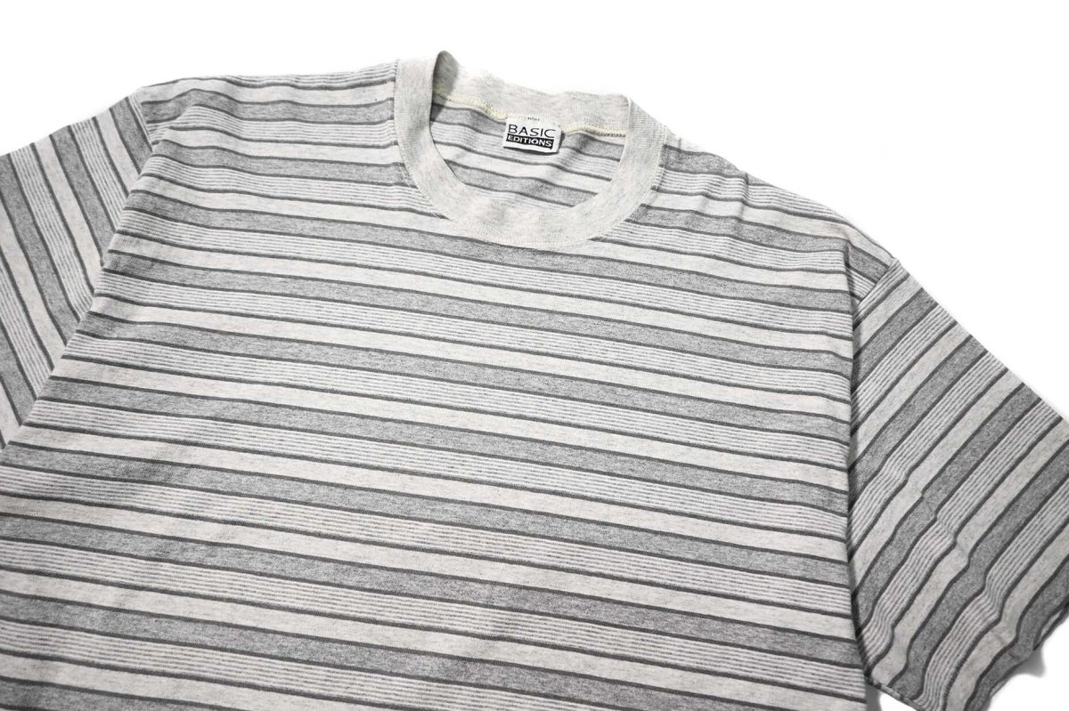 画像2: 90s Used Basic Editions Border Tee (2)