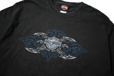 画像2: 00s Used Harley-Davidson Print Tee made in USA (2)