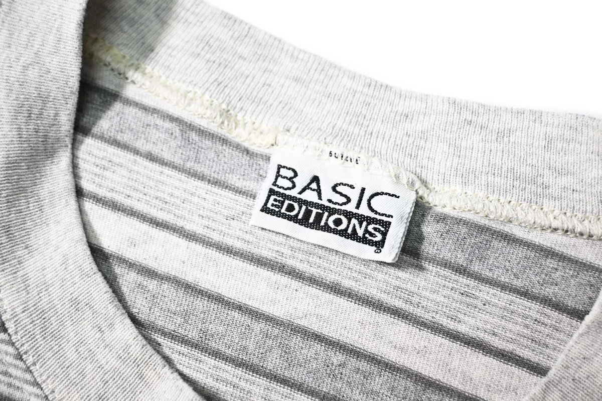 画像5: 90s Used Basic Editions Border Tee (5)