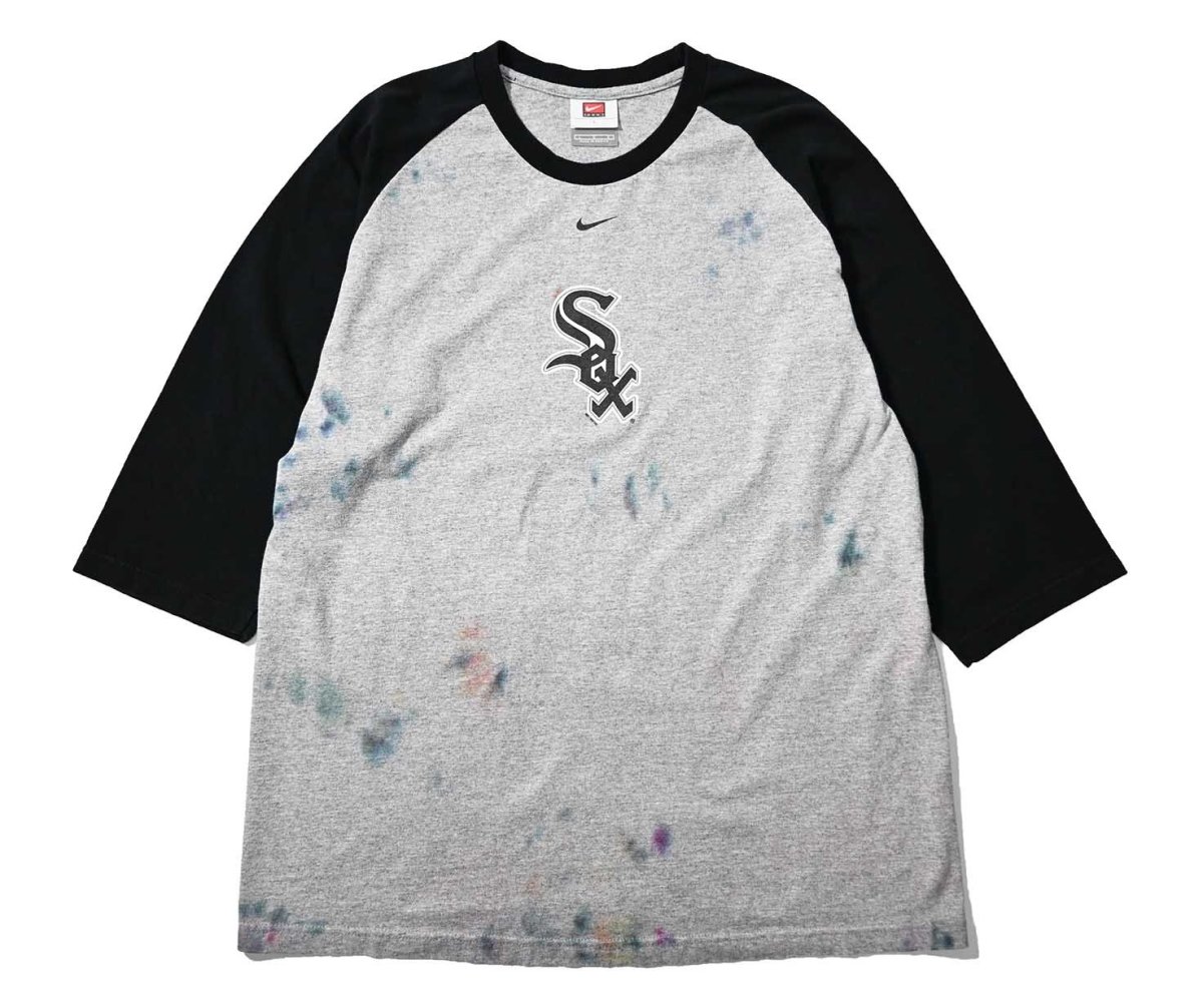 画像1: 90-00s Used Nike Raglan Print Tee (1)