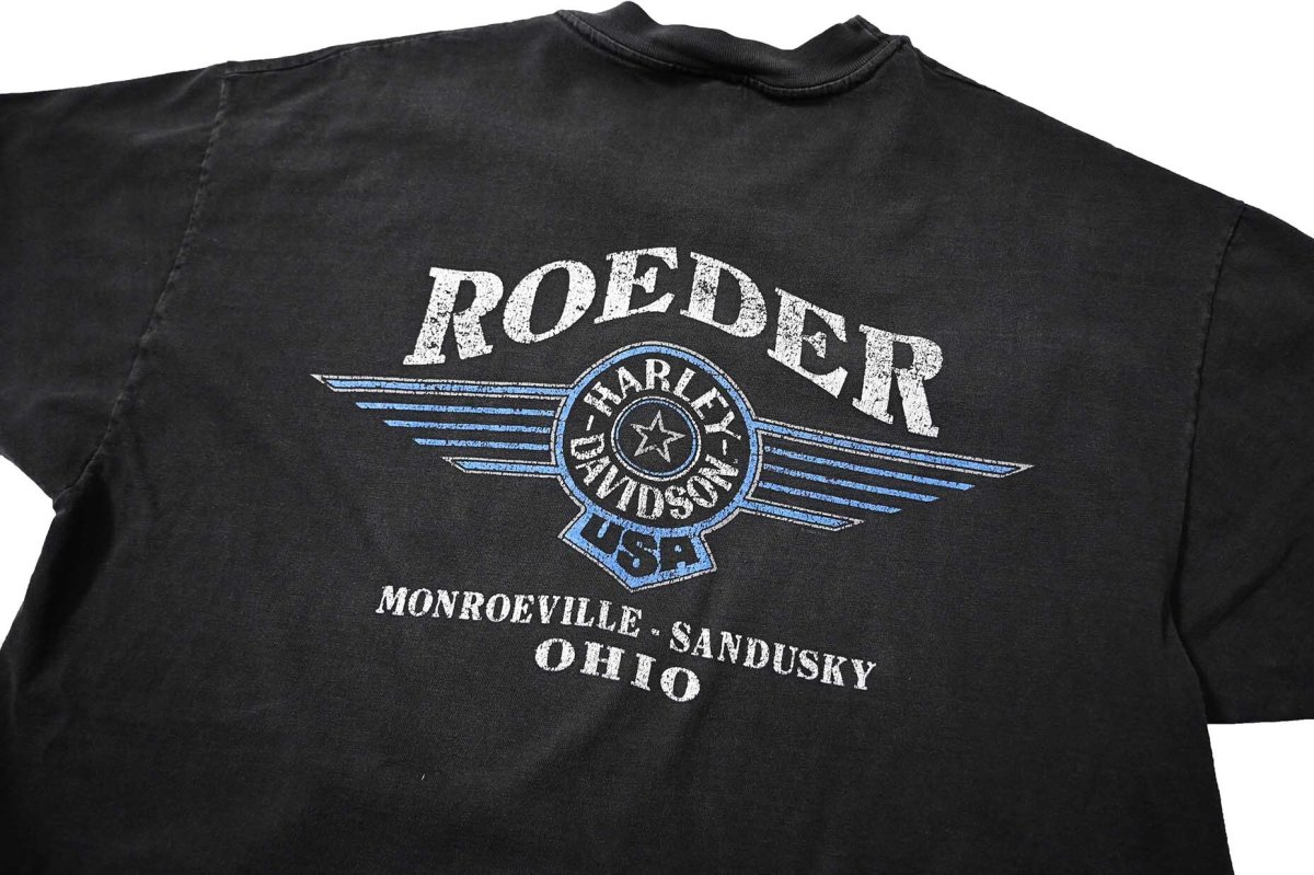 画像4: 90s Used Harley-Davidson Print Tee made in USA (4)