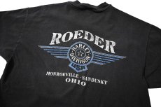 画像4: 90s Used Harley-Davidson Print Tee made in USA (4)