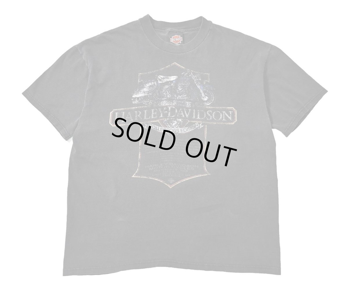 画像1: 90s Used Harley-Davidson Print Tee made in USA (1)