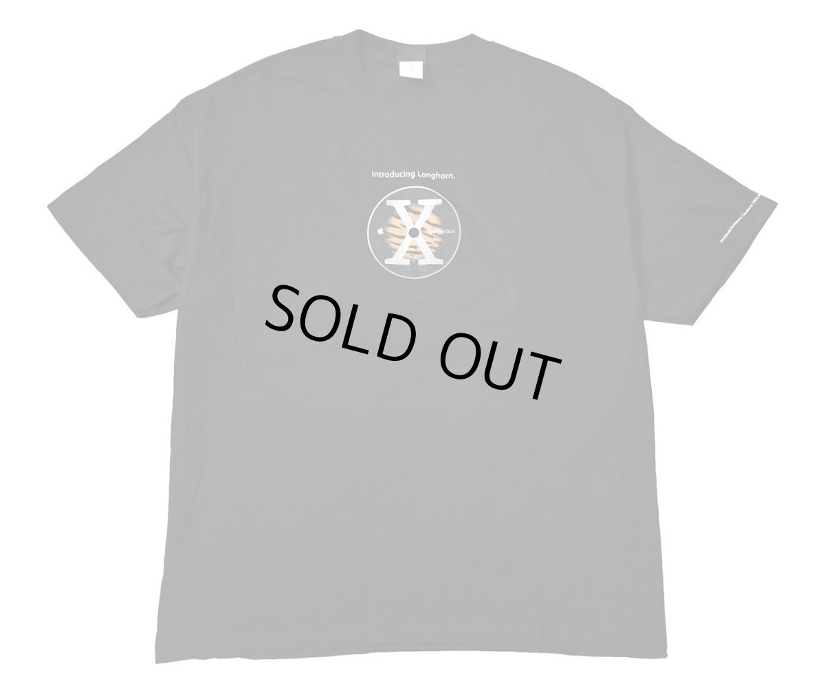 画像1: 00s Deadstock Apple Print Tee (1)