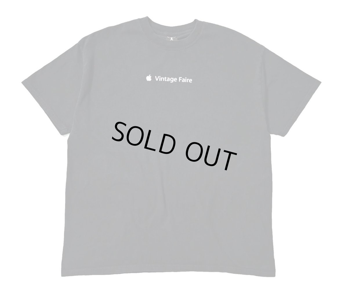 画像1: 00s Used Apple Print Tee (1)