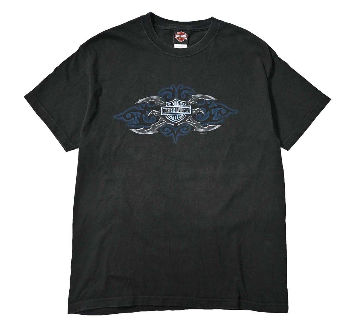 画像1: 00s Used Harley-Davidson Print Tee made in USA (1)