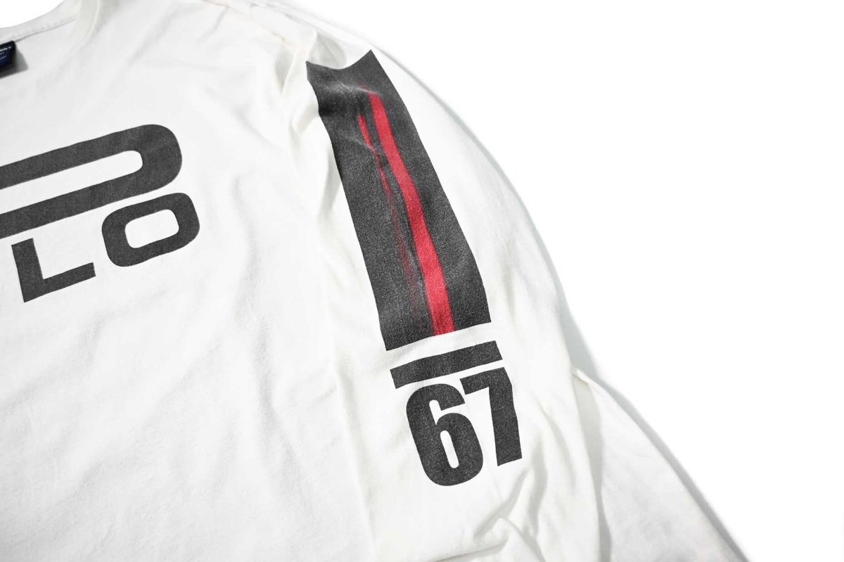 画像4: 90s Used Polo Sport Ralph Lauren L/S Print Tee (4)