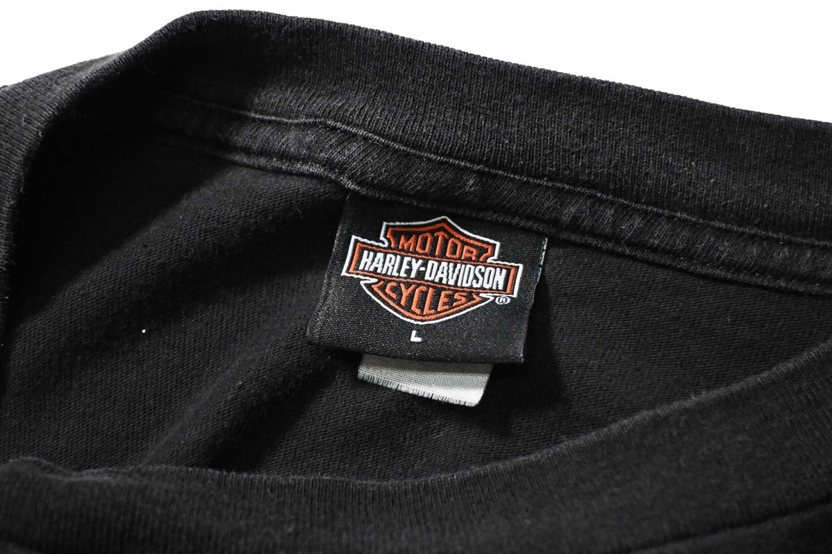 画像5: 00s Used Harley-Davidson Print Tee made in USA (5)