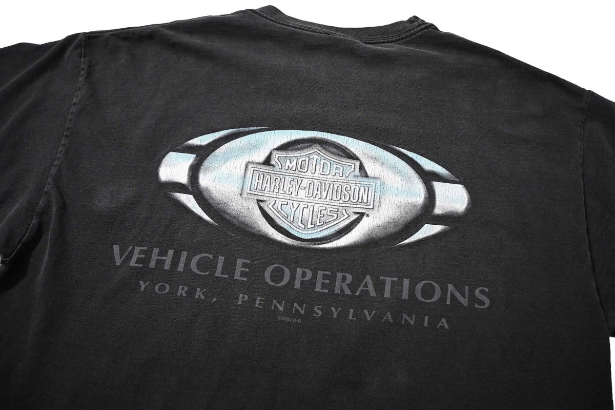 画像5: 00s Used Harley-Davidson Print Tee (5)