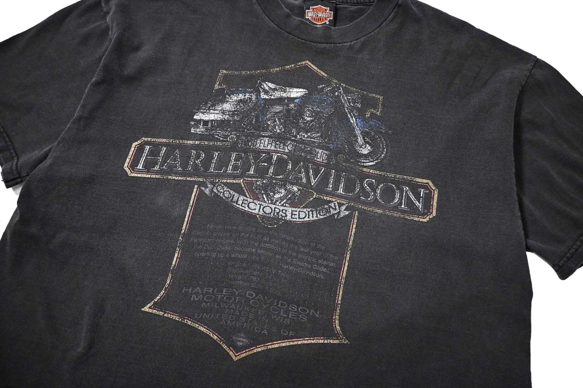 画像2: 90s Used Harley-Davidson Print Tee made in USA (2)