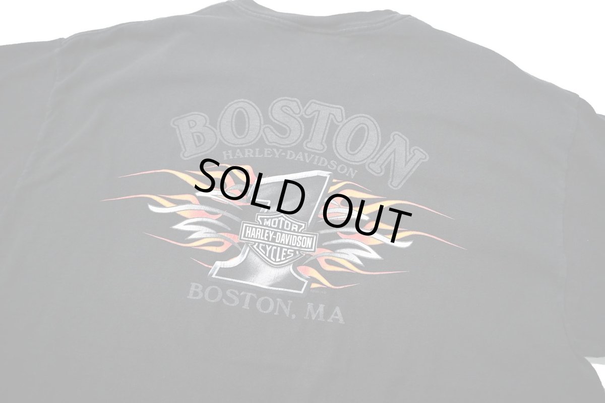 画像4: 00s Used Harley-Davidson Print Tee made in USA (4)