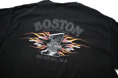 画像4: 00s Used Harley-Davidson Print Tee made in USA (4)