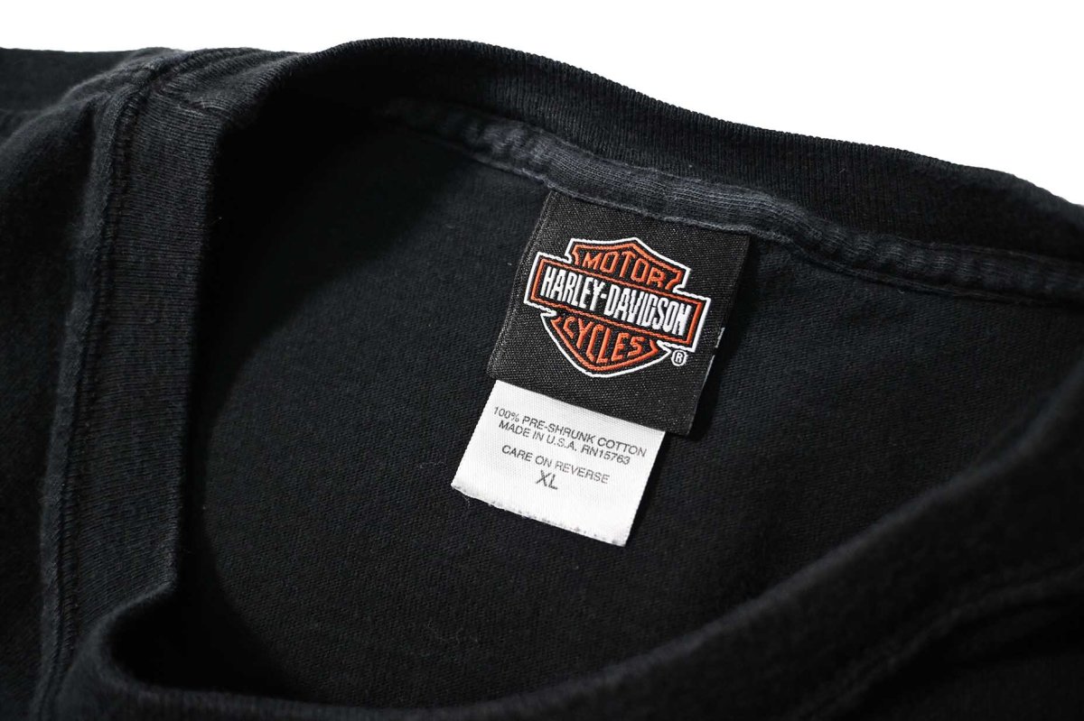画像3: 00s Used Harley-Davidson Print Tee made in USA (3)