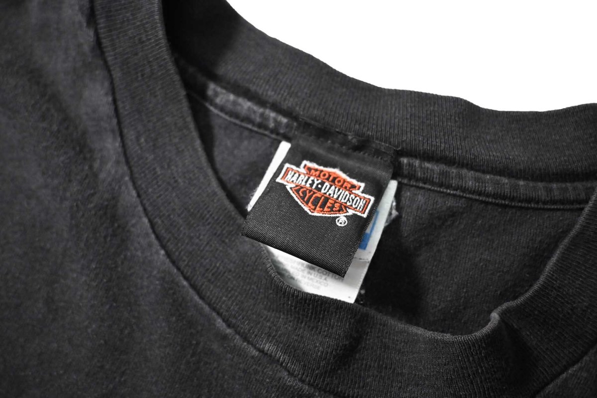 画像6: 90s Used Harley-Davidson L/S Print Tee (6)