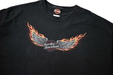 画像2: 00s Used Harley-Davidson Print Tee made in USA (2)