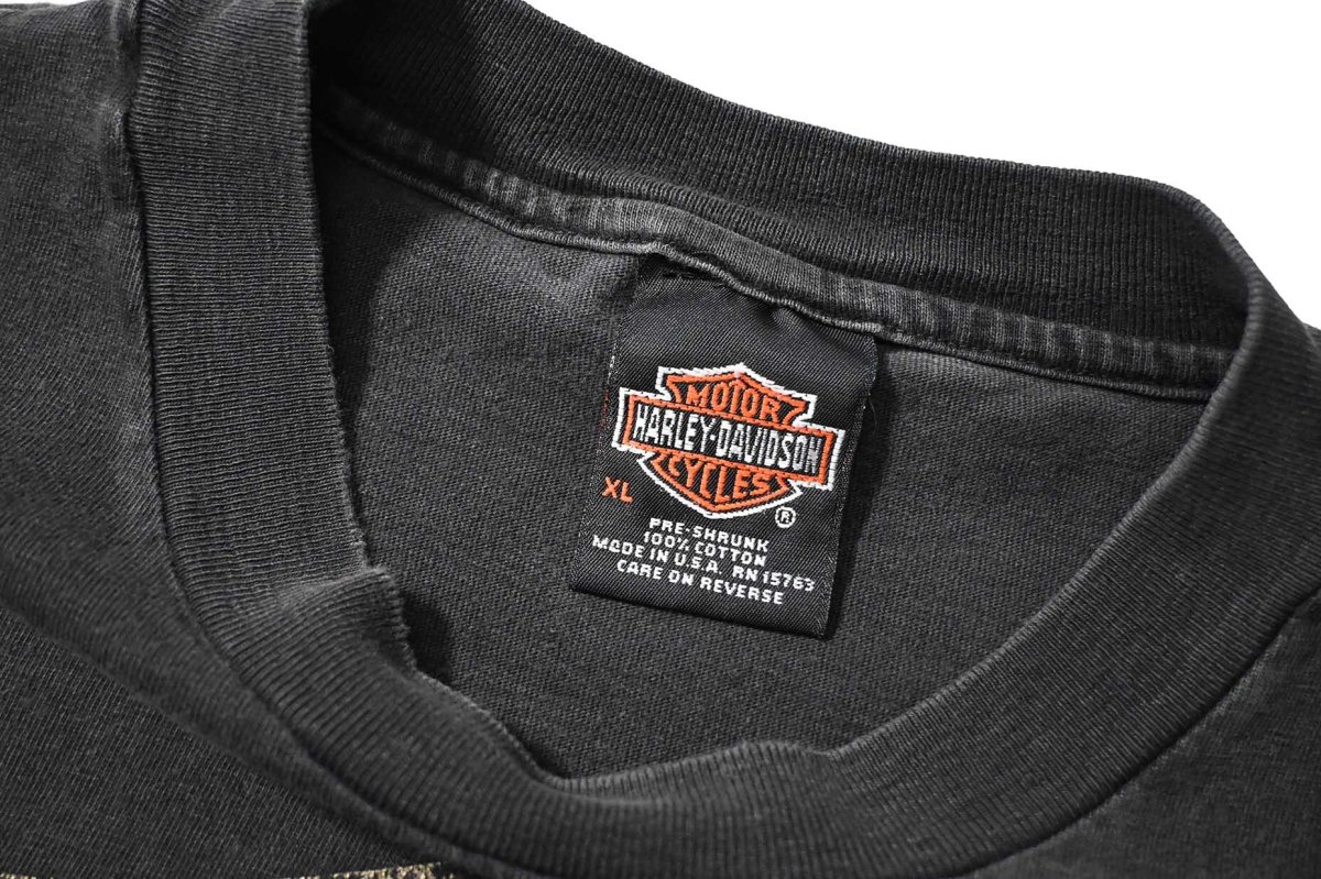 画像3: 90s Used Harley-Davidson Print Tee made in USA (3)