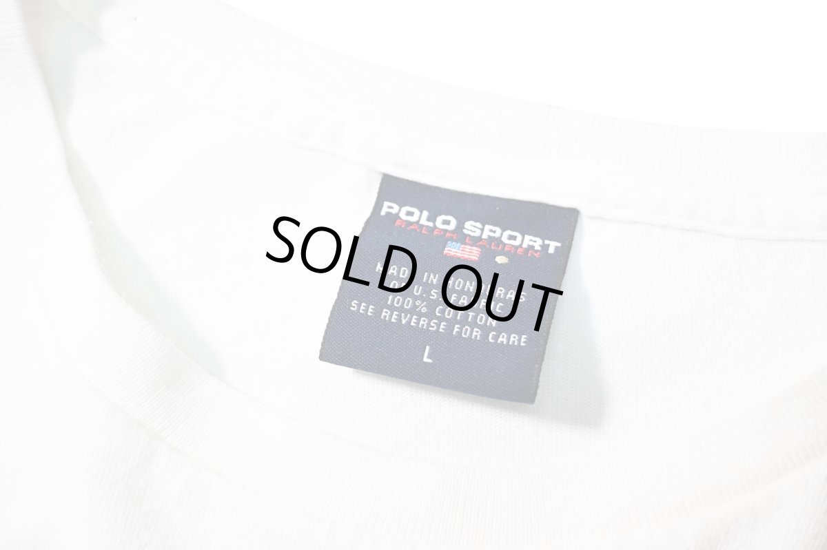 画像5: 90s Used Polo Sport Ralph Lauren L/S Print Tee (5)