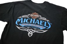 画像5: 00s Used Harley-Davidson Print Tee made in USA (5)