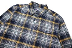 画像2: 18' Used patagonia Customized Lightweight Fjord Flannel Shirt (2)