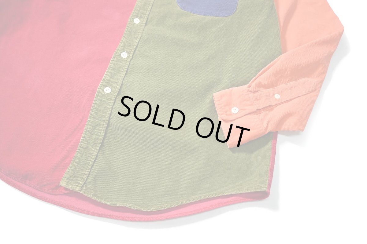 画像4: 90s Used J.Crew Corduroy B/D Shirt made in USA (4)