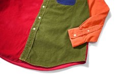 画像4: 90s Used J.Crew Corduroy B/D Shirt made in USA (4)
