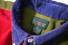 画像5: 90s Used J.Crew Corduroy B/D Shirt made in USA (5)