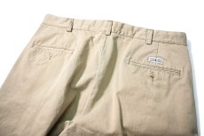 画像4: 90-00s Used Polo Ralph Lauren Pleated Chino Trouser Khaki ラルフローレン (4)