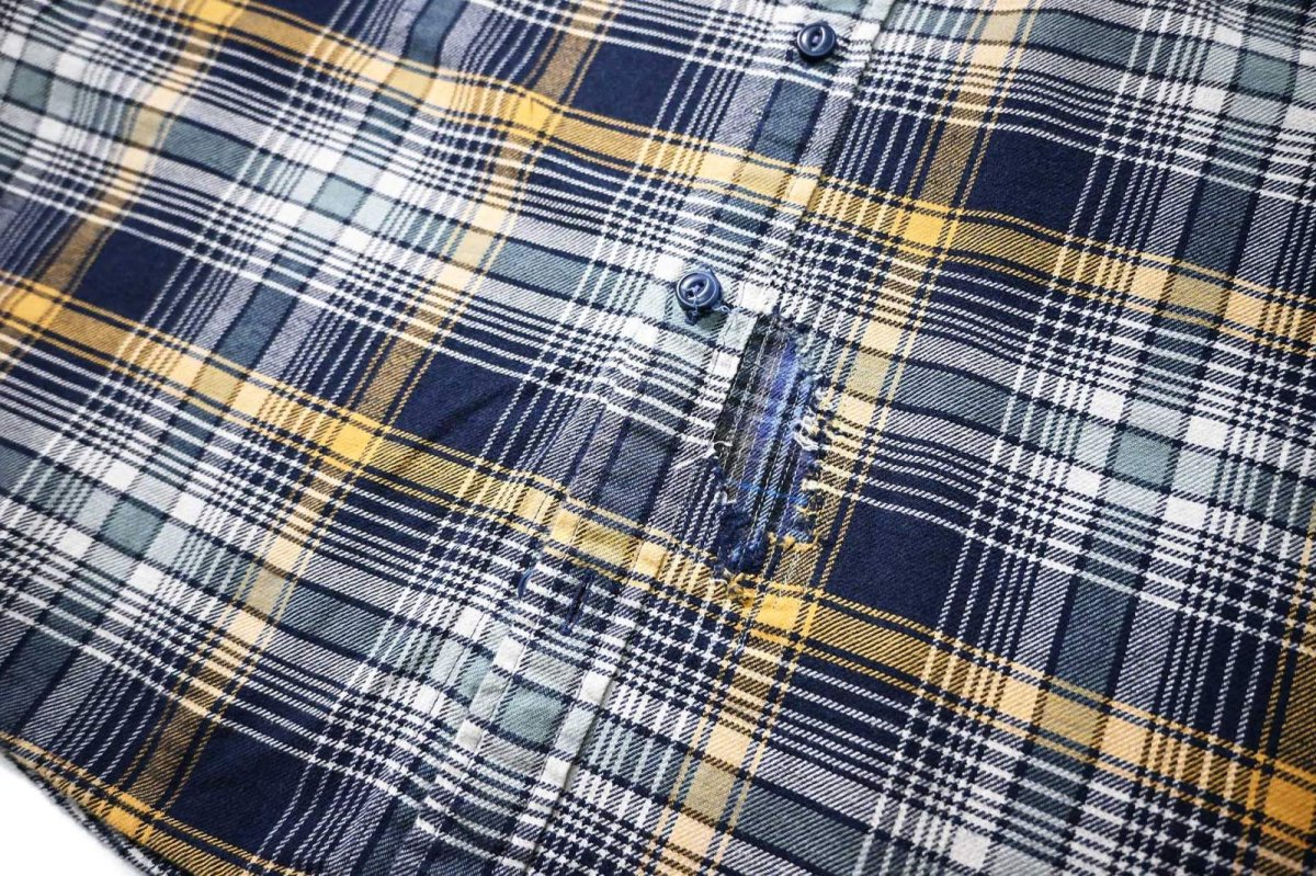 画像4: 18' Used patagonia Customized Lightweight Fjord Flannel Shirt (4)