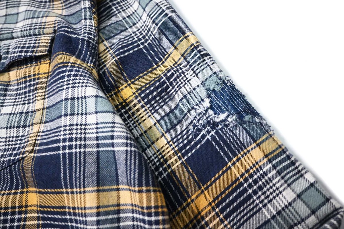 画像5: 18' Used patagonia Customized Lightweight Fjord Flannel Shirt (5)