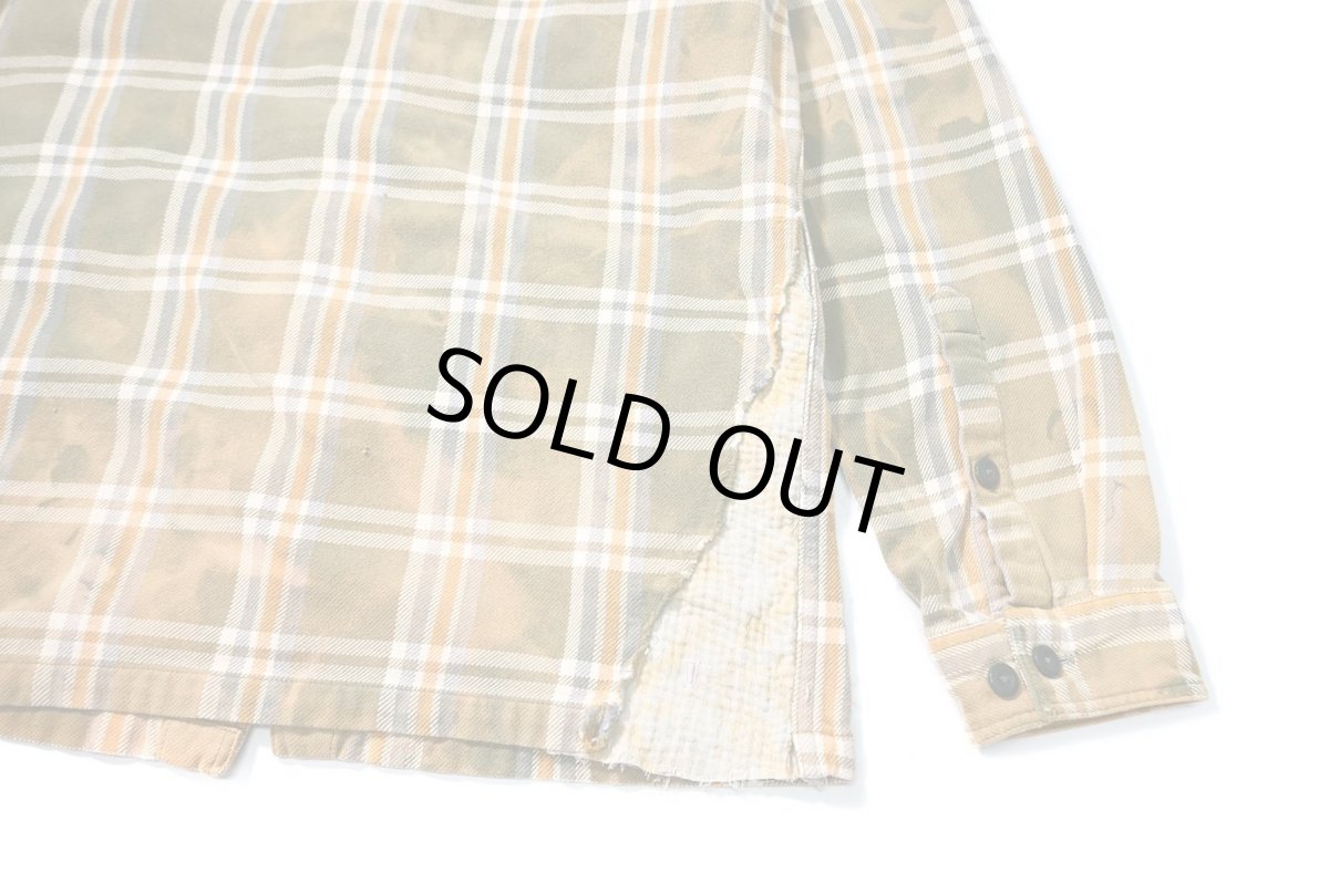画像7: 11' Used patagonia Customized Fjord Flannel Shirt (7)