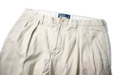 画像2: 90-00s Used Polo Ralph Lauren Ethan Trouser Khaki ラルフローレン (2)