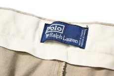画像6: 90-00s Used Polo Ralph Lauren Pleated Chino Trouser Khaki ラルフローレン (6)