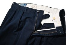 画像5: 90-00s Used Polo Ralph Lauren Andrew Trouser Navy ラルフローレン (5)