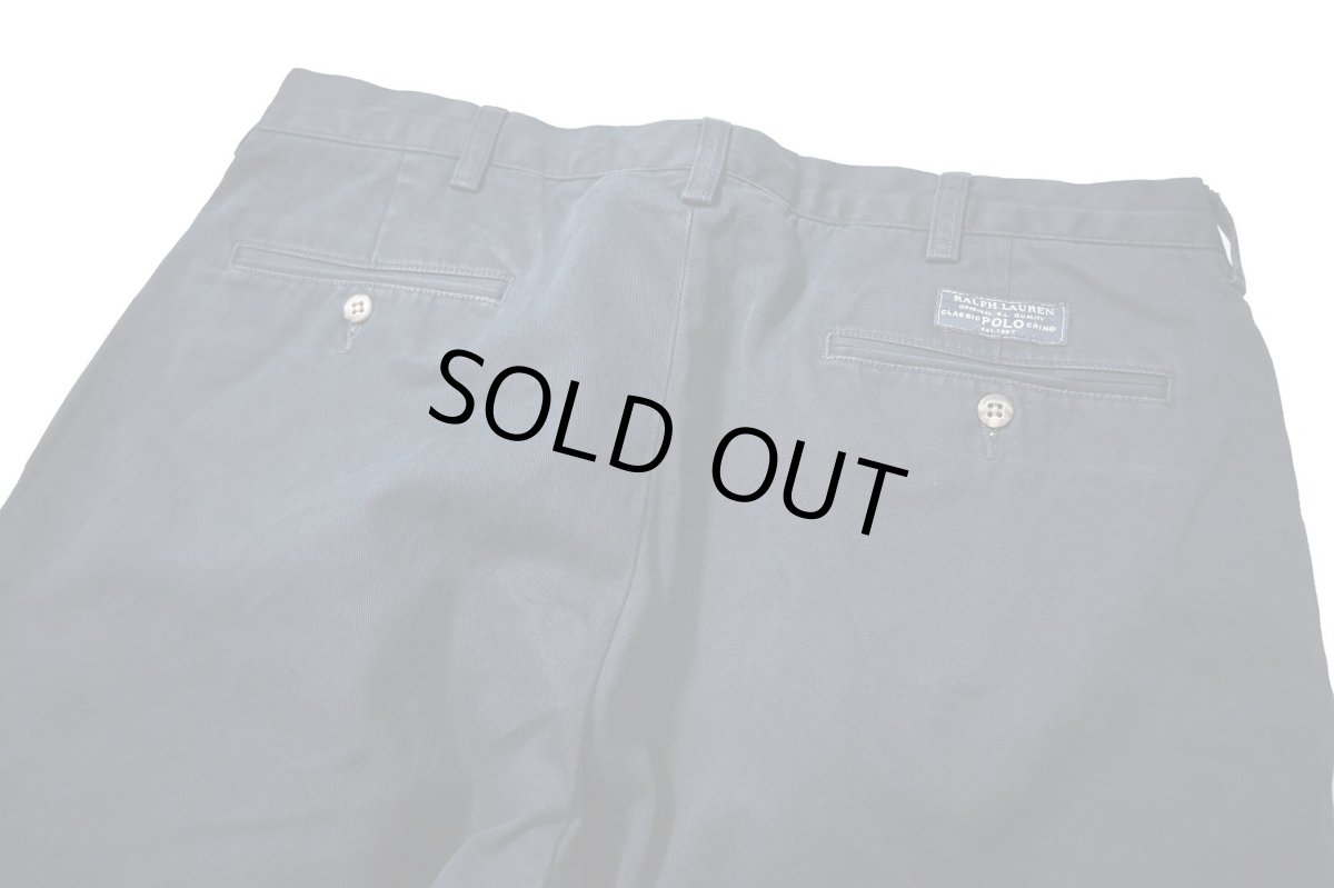 画像4: 90-00s Used Polo Ralph Lauren Andrew Trouser Navy ラルフローレン (4)