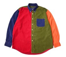 画像1: 90s Used J.Crew Corduroy B/D Shirt made in USA (1)