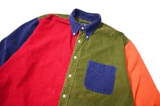 画像3: 90s Used J.Crew Corduroy B/D Shirt made in USA (3)